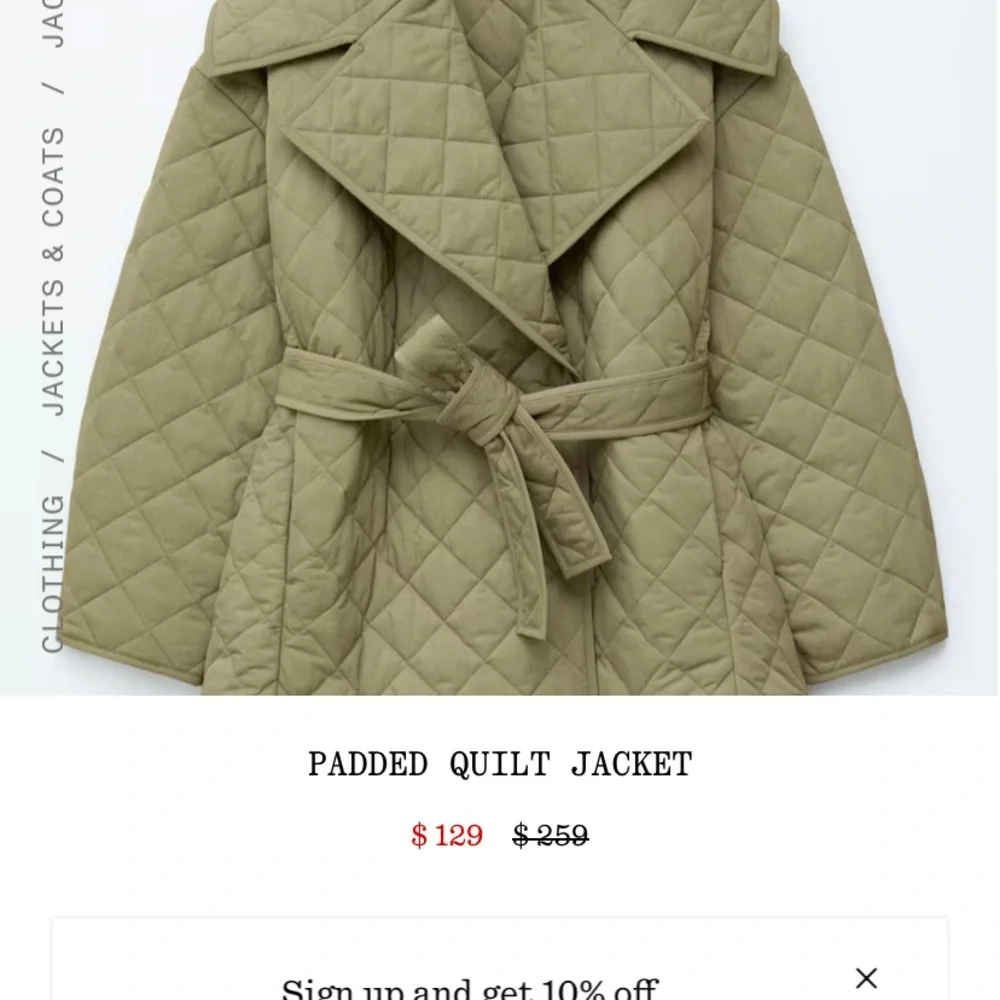 Padded quilt jacket. - Picture 9 of 13